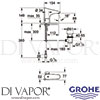 Grohe 36236000 Mixer Spare Diagram