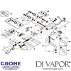 Grohe Europlus E Infrared Electronic Wash Basin Thermostat Spares