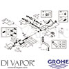 Grohe 36239001 Spare Tech Diagram