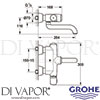 Grohe 36256000 Mixer Spare Diagram