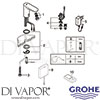 Grohe 36269000 Spare Tech Diagram