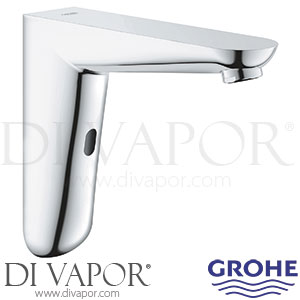 Grohe 36274000 Euroeco Cosmopolitan E Infra-Red Electronic Wall Basin Tap without Mixing Device Spare Parts