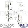 Grohe 36277000 Mixer Spare Diagram