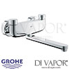 Grohe Eurosmart Cosmopolitan T Self-Closing Basin Mixer Tap Spare Parts