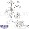 Grohe Eurosmart Cosmopolitan E Infra-Red Electronic Basin Mixer Spares