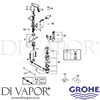 Grohe 36331001 Mixer Spare Diagram