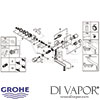Grohe Eurosmart Cosmopolitan E Infra-Red Wall Basin Mixer Spares