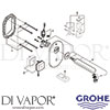 Grohe 36335SD0 Spare Diagram