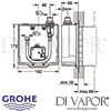 Grohe Euroeco Cosmopolitan E Concealed Mounting Box Dimensions