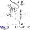 Grohe Allure F-Digital Basin Mixer S-Size Tap Spares