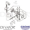 Grohe 36385000 Spare Tech Diagram