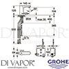 Grohe 36386000 Spare Diagram