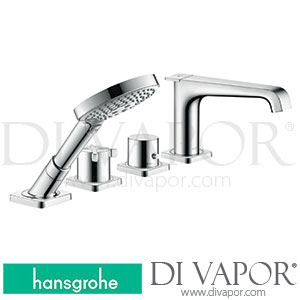 Hansgrohe 36410000 AXOR Citterio E 4-Hole Tile Mounted Thermostatic Bath Mixer >01/17 Spare Parts