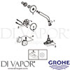 Grohe 36447000 Spare Tech Diagram