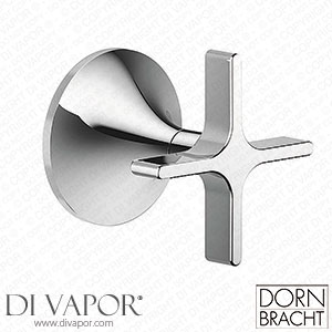 Dornbracht VAIA Cross Head Wall Valve Clockwise Closing 1/2 Inch 3660780900 Spare Parts