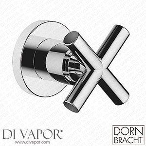 Dornbracht Tara. Cross Head Wall Valve Clockwise Closing 1/2 Inch 3660789200 Spare Parts