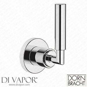 Dornbracht Tara. Lever Handle Wall Valve Clockwise Closing 3/4 Inch 3660888200 Spare Parts