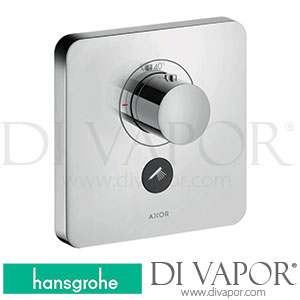Hansgrohe 36706000 AXOR ShowerSelect Thermostat Highflow for Concealed Installation Softsquare for 1 Function and Additional Outlet >09/16 Spare Parts