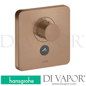 Hansgrohe 36706310 AXOR ShowerSelect Thermostat Highflow for Concealed Installation Softsquare for 1 Function and Additional Outlet >11/16 Spare Parts