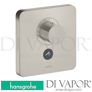 Hansgrohe 36706800 AXOR ShowerSelect Thermostat Highflow for Concealed Installation Softsquare for 1 Function and Additional Outlet >11/16 Spare Parts