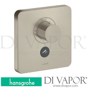Hansgrohe 36706820 AXOR ShowerSelect Thermostat Highflow for Concealed Installation Softsquare for 1 Function and Additional Outlet >11/16 Spare Parts