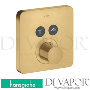 Hansgrohe 36707250 AXOR ShowerSolutions Thermostat for Concealed Installation Softsquare for 2 Functions >11/16 Spare Parts