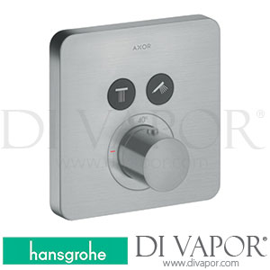 Hansgrohe 36707260 AXOR ShowerSolutions Thermostat for Concealed Installation Softsquare for 2 Functions 11/16 - 12/19 Spare Parts