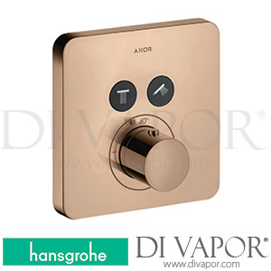 Hansgrohe 36707300 AXOR ShowerSolutions Thermostat for Concealed Installation Softsquare for 2 Functions >11/16 Spare Parts
