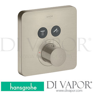 Hansgrohe 36707820 AXOR ShowerSolutions Thermostat for Concealed Installation Softsquare for 2 Functions >11/16 Spare Parts