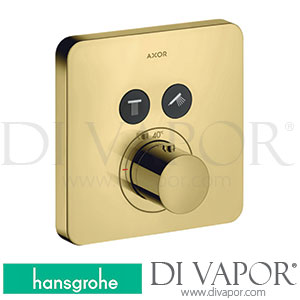 Hansgrohe 36707930 AXOR ShowerSolutions Thermostat for Concealed Installation Softsquare for 2 Functions 11/16 - 12/19 Spare Parts