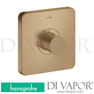 Hansgrohe 36711140 AXOR ShowerSelect Thermostat Highflow for Concealed Installation Softsquare >11/16 Spare Parts