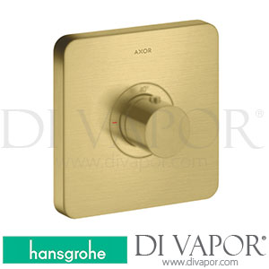 Hansgrohe 36711950 AXOR ShowerSelect Thermostat Highflow for Concealed Installation Softsquare >11/16 Spare Parts