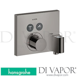 Hansgrohe 36712330 AXOR ShowerSelect Thermostat for Concealed Installation Square for 2 Functions with Wall Outlet and Shower Holder >11/16 Spare Parts