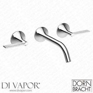 Dornbracht VAIA Wall-mounted Three Piece Lever Handle Basin Mixer 190mm Projection 3671281900 Spare Parts