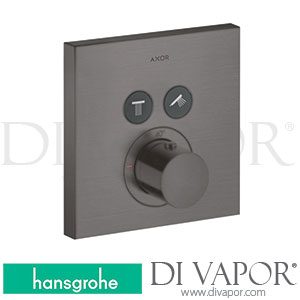 Hansgrohe 36715340 AXOR ShowerSolutions Thermostat for Concealed Installation Square for 2 Functions >11/16 Spare Parts