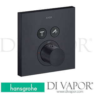 Hansgrohe 36715350 AXOR ShowerSolutions Thermostat for Concealed Installation Square for 2 Functions 07/19 - 04/20 Spare Parts