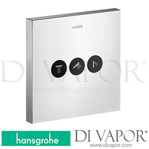 Hansgrohe 36717000 AXOR ShowerSelect Valve for Concealed Installation Square for 3 Functions >10/16 Spare Parts