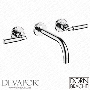 Dornbracht Tara. Wall-Mounted Three Piece Lever Handle Basin Mixer 240mm Projection 3671788200 Spare Parts
