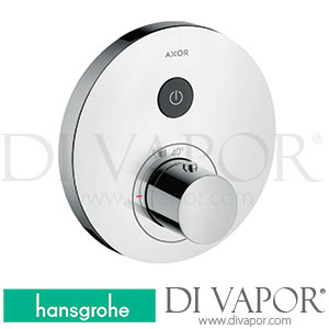 Hansgrohe 36722000 AXOR ShowerSelect Thermostat for Concealed Installation Round for 1 Function >05/15 Spare Parts