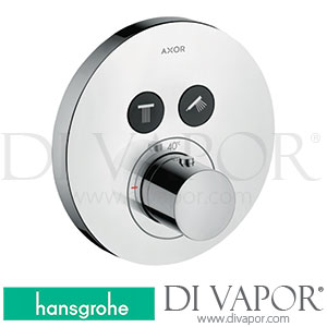 Hansgrohe 36723020 AXOR ShowerSolutions Thermostat for Concealed Installation Round for 2 Functions >11/16 Spare Parts