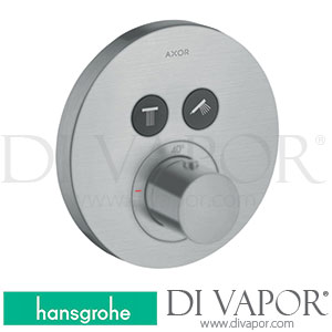 Hansgrohe 36723260 AXOR ShowerSolutions Thermostat for Concealed Installation Round for 2 Functions >11/16 Spare Parts