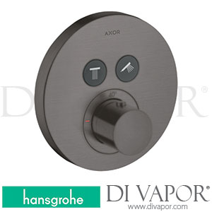Hansgrohe 36723340 AXOR ShowerSolutions Thermostat for Concealed Installation Round for 2 Functions >11/16 Spare Parts