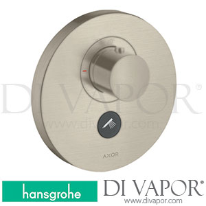 Hansgrohe 36726820 AXOR ShowerSelect Thermostat Highflow for Concealed Installation Round for 1 Function and Additional Outlet >04/17 Spare Parts