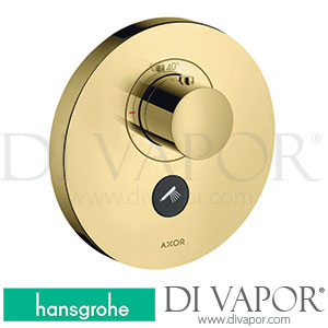 Hansgrohe 36726930 AXOR ShowerSelect Thermostat Highflow for Concealed Installation Round for 1 Function and Additional Outlet >04/17 Spare Parts