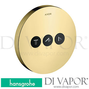 Hansgrohe 36727930 AXOR ShowerSelect Valve for Concealed Installation Round for 3 Functions 04/17 - 12/20 Spare Parts