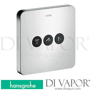 Hansgrohe 36773020 AXOR ShowerSelect Valve for Concealed Installation Softsquare for 3 Functions 11/16 - 12/19 Spare Parts