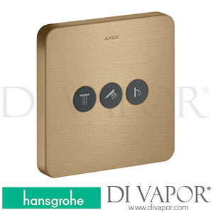 Hansgrohe 36773140 AXOR ShowerSelect Valve for Concealed Installation Softsquare for 3 Functions >11/16 Spare Parts