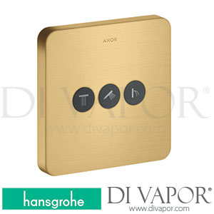 Hansgrohe 36773250 AXOR ShowerSelect Valve for Concealed Installation Softsquare for 3 Functions >11/16 Spare Parts