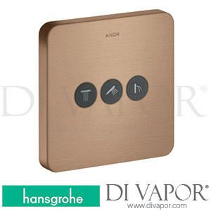 Hansgrohe 36773310 AXOR ShowerSelect Valve for Concealed Installation Softsquare for 3 Functions >11/16 Spare Parts