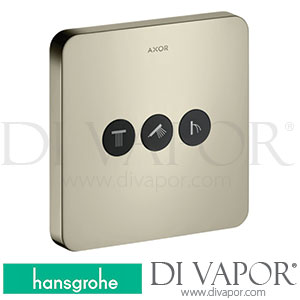 Hansgrohe 36773830 AXOR ShowerSelect Valve for Concealed Installation Softsquare for 3 Functions 11/16 - 12/19 Spare Parts